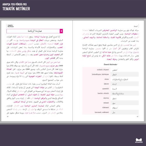 YDS-YÖKDİL-YDT Arapça Tematik Metinler